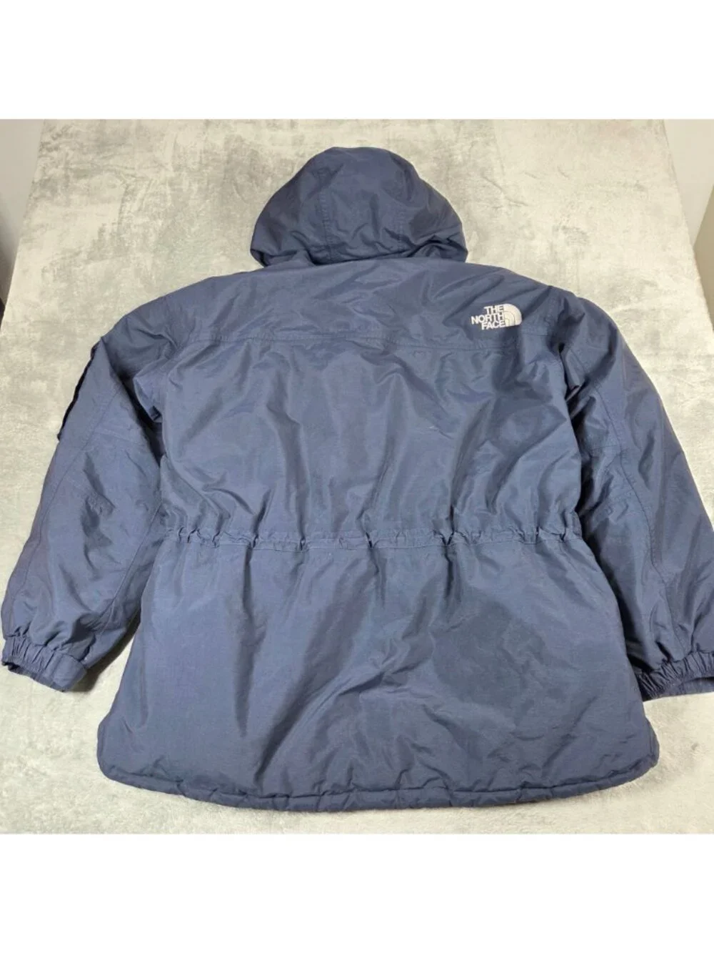 The North Face Coat Mens XXL Navy McMurdo Goose Down Hooded Parka Y2K
